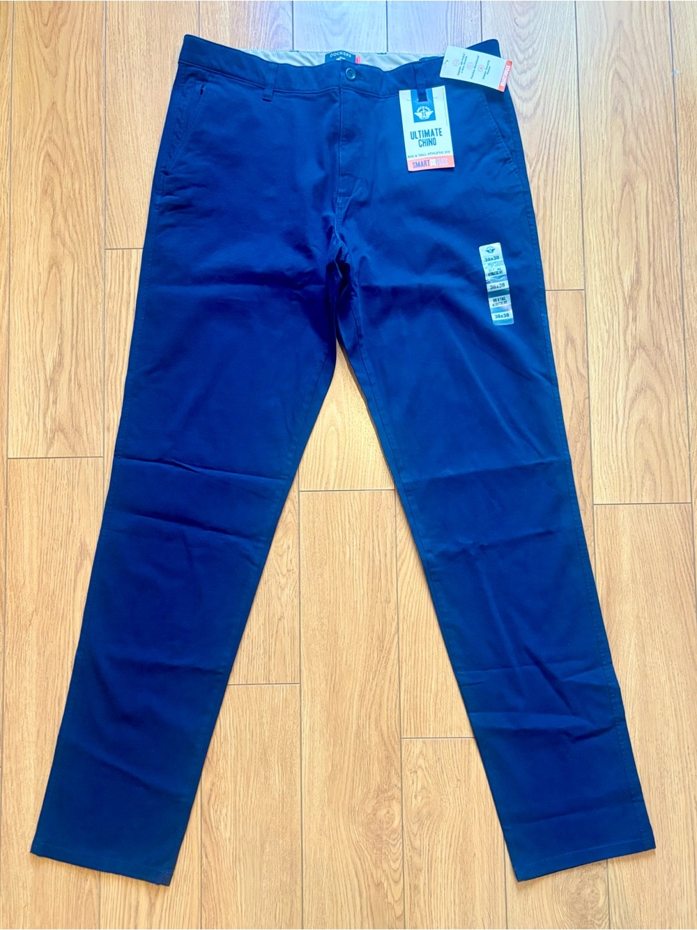 Dockers Big & Tall Navy Blue Men's Chinos